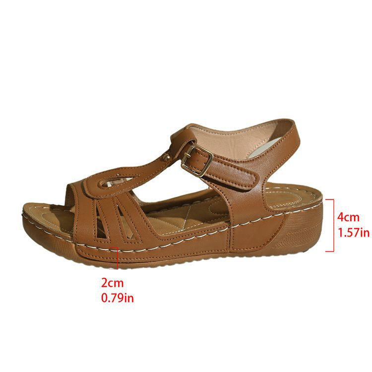 Elegantní pohodlné sandály Zarusova pro každodenní použití