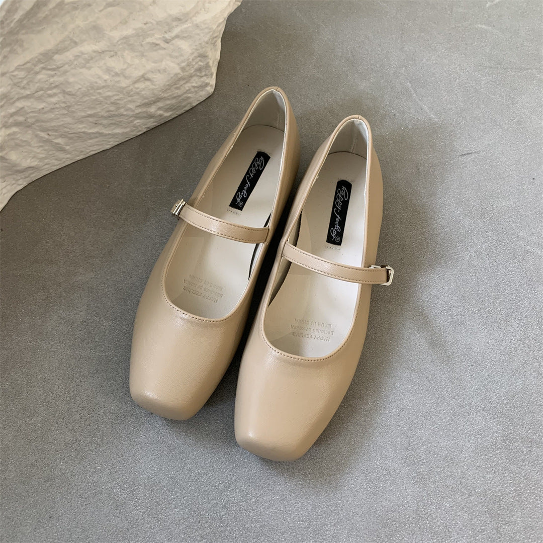 Elegantní každodenní boty Zarusova na nízkém podpatku Mary Janes