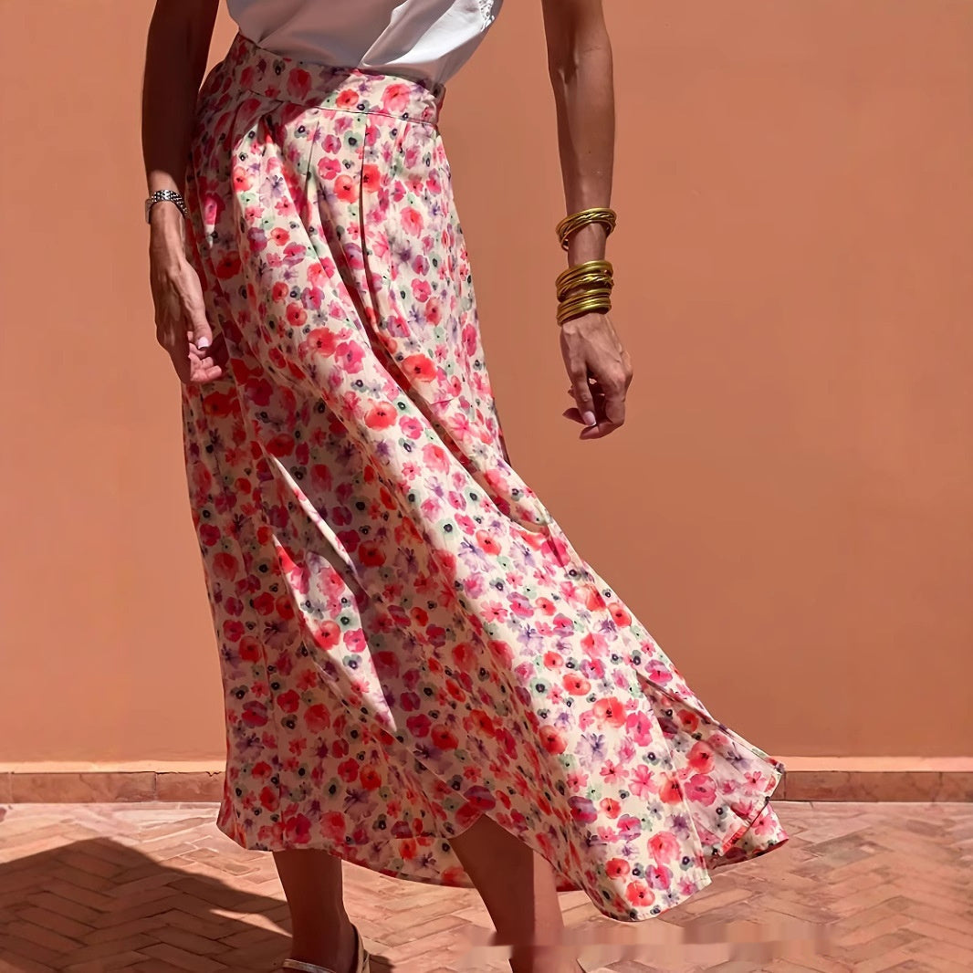 Elegantní květinová maxi sukně Zarusova Everyday