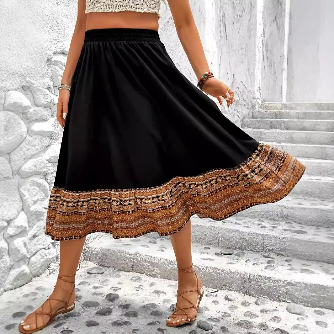 Boho áčková maxi sukně od Zarusova