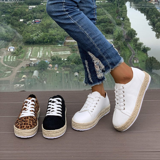 Elegantní tenisky na platformě, dámské balerínky Zarusova