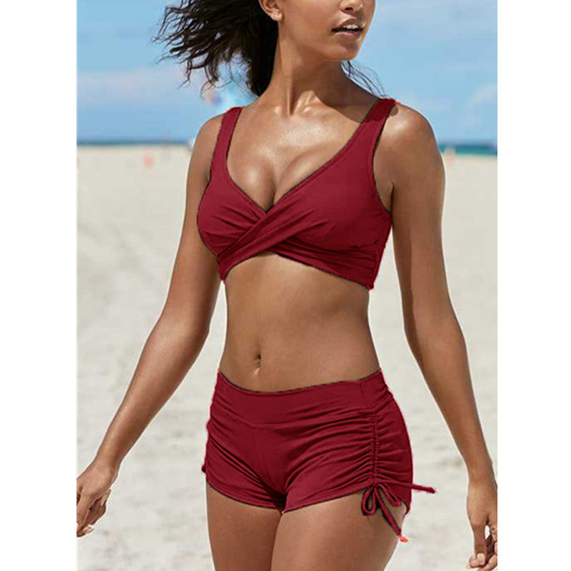 Elegantní bikinový set s vysokým pasem od Zarusova