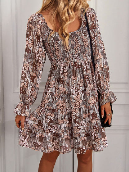 Boho květinové šaty Zarusova