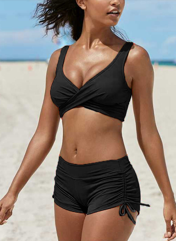 Elegantní bikinový set s vysokým pasem od Zarusova