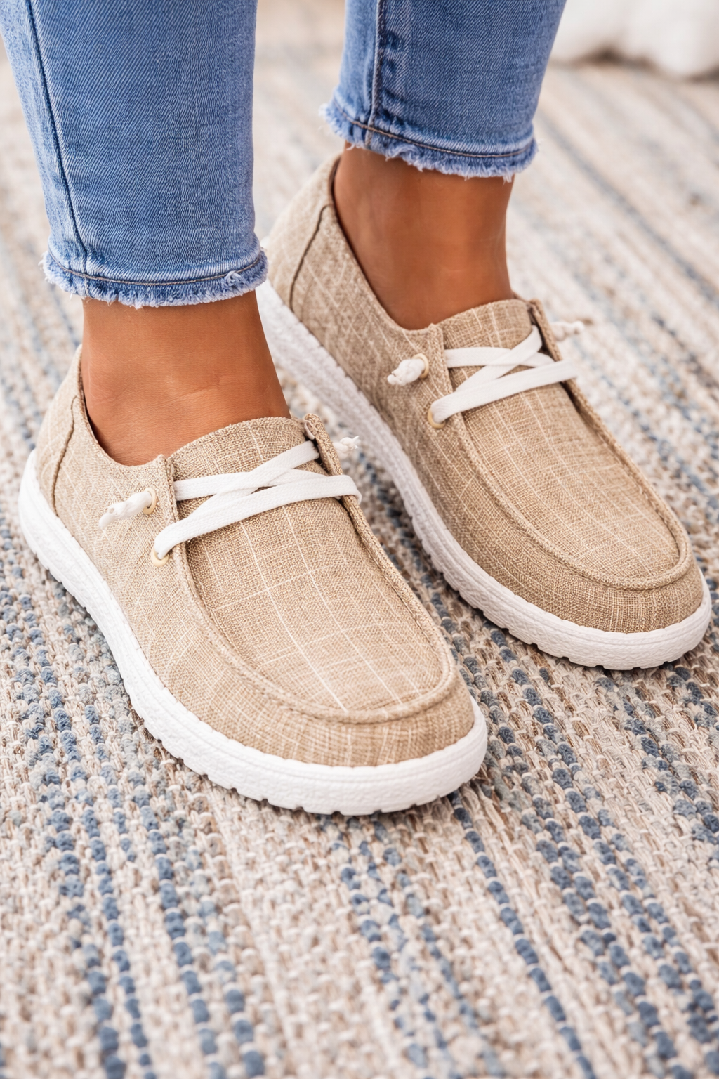 Plátěné kostkované tenisky Zarusova Everyday Comfort