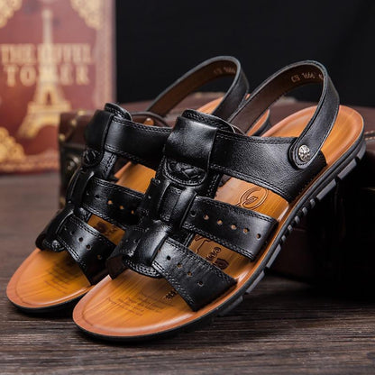 Classic Comfort Zarusova Men's Cowhide Sandals