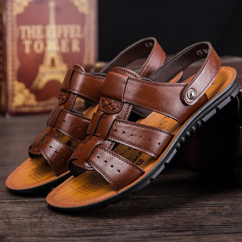 Pánské sandály z hovězí kůže Classic Comfort Zarusova