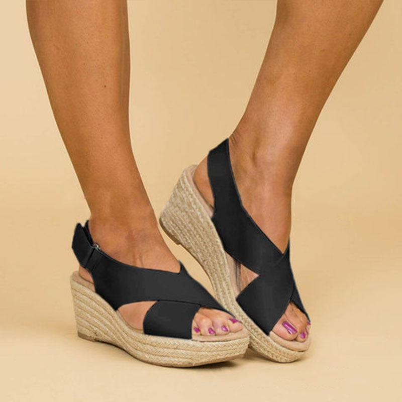 Chic Wedge Sandals by Zarusova