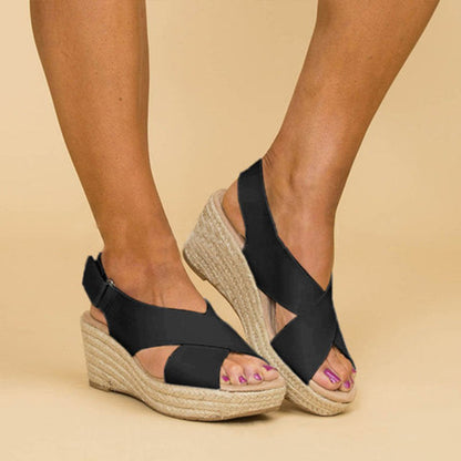 Chic Wedge Sandals by Zarusova