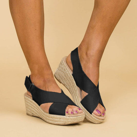 Chic Wedge Sandals by Zarusova
