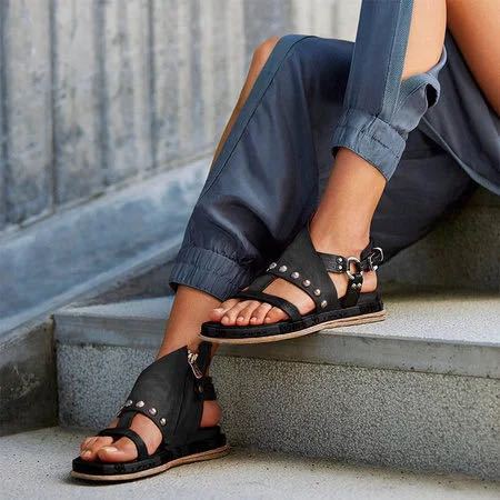 Retro Soft Sole Sandals by Zarusova