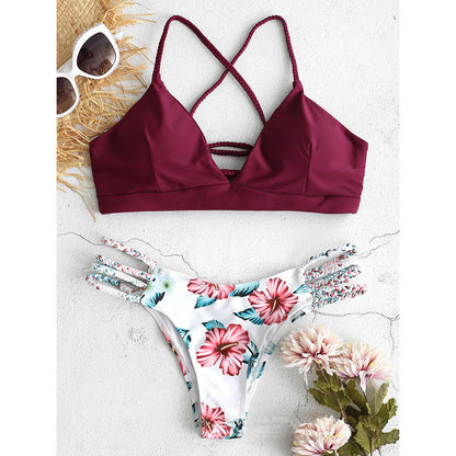 Pletená bikini sada Zarusova inspirovaná Pinterestem