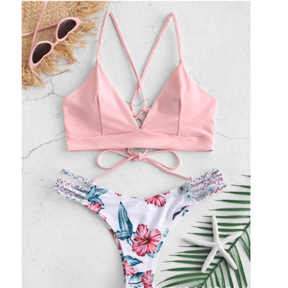 Pletená bikini sada Zarusova inspirovaná Pinterestem