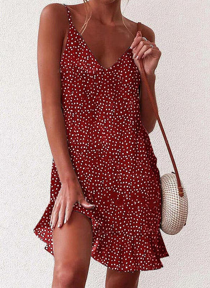 Floral A-Line Sundress Zarusova Summer Dress