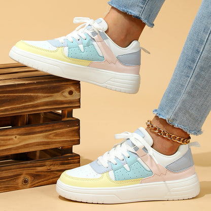 Colorblock Platform Sneakers Zarusova