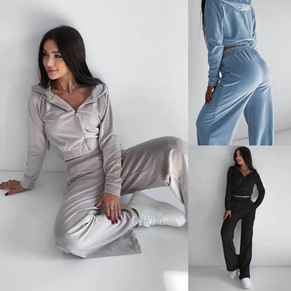 Chic Zarusova Two-Piece Sweatshirt Lounge Set