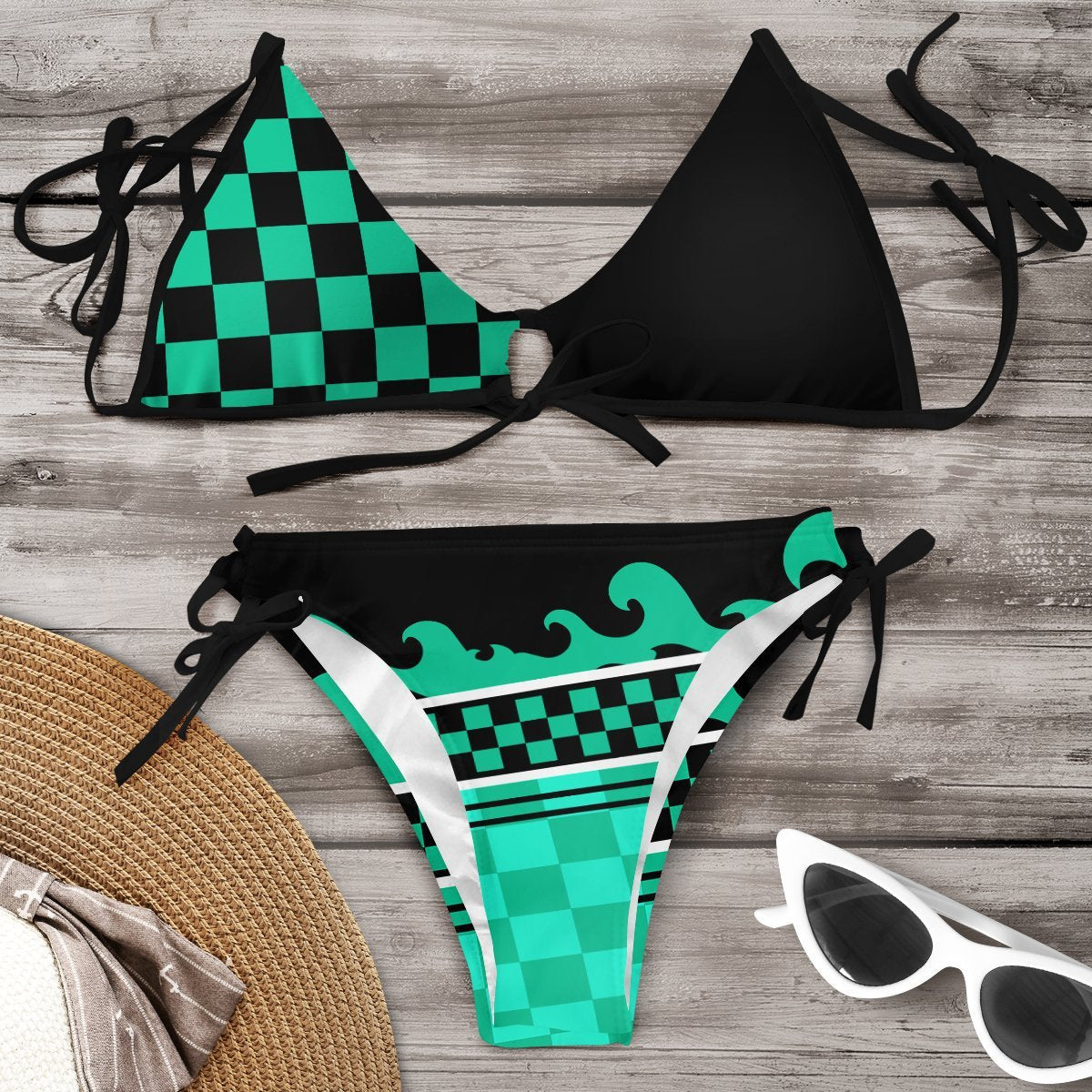 Vibrant Pinterest-Inspired Zarusova Bikini Set