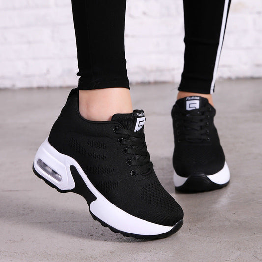 Breathable Mesh Platform Sneakers Zarusova