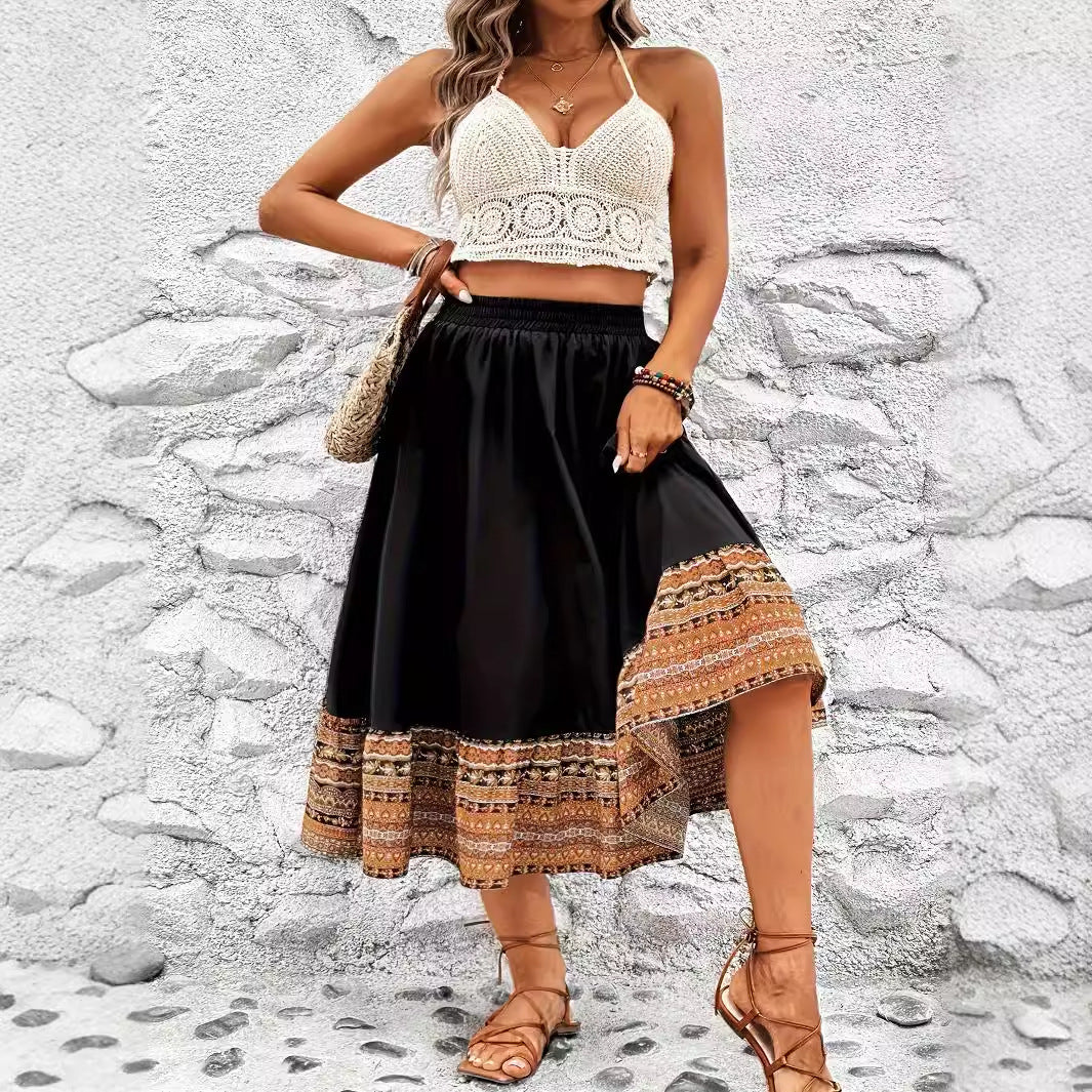 Boho áčková maxi sukně od Zarusova