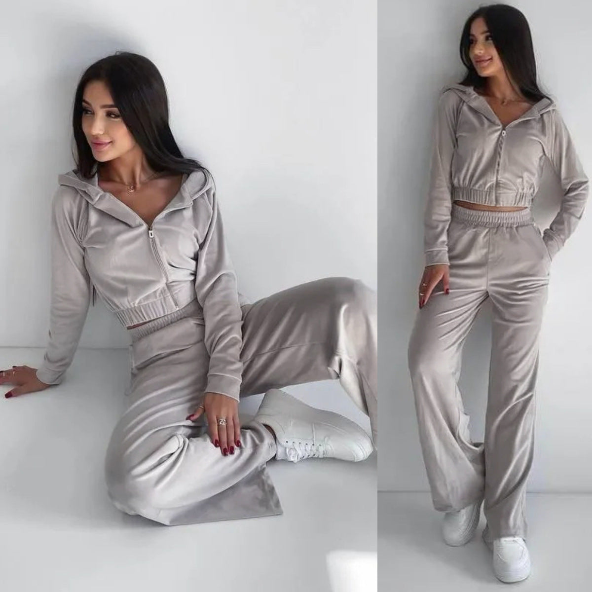 Elegantní dvoudílná mikina Zarusova do obývacího pokoje