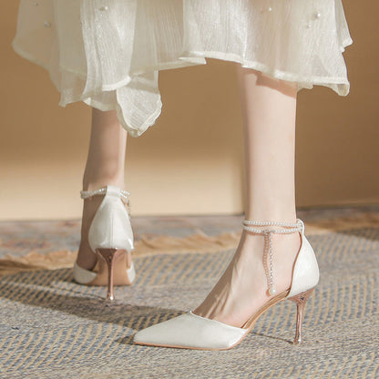 Elegant Zarusova Stiletto Buckle Sandals