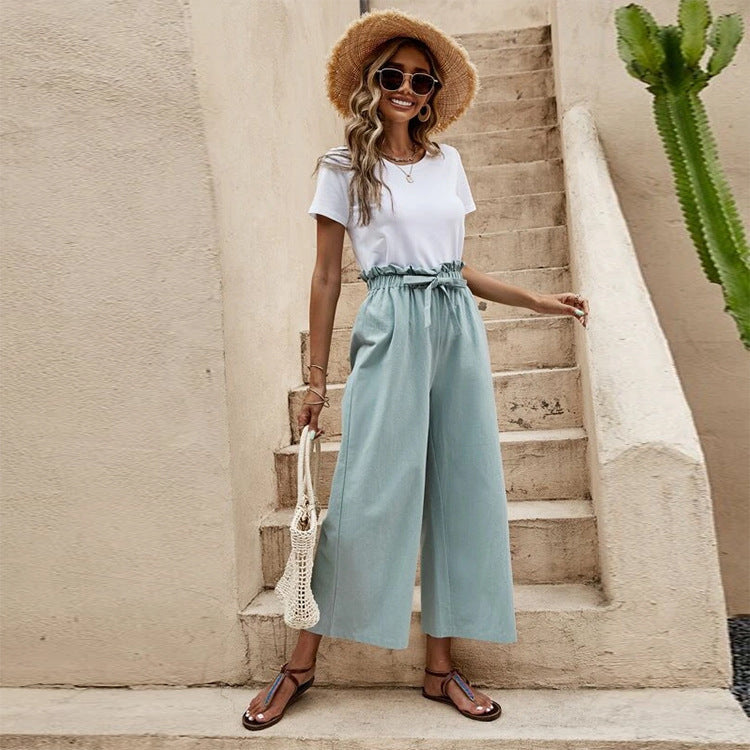Pinterest-Inspired Zarusova Linen Wide Leg Pants