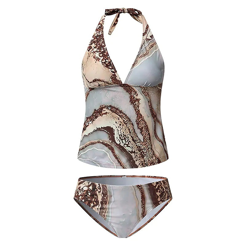 Bikiny Chic Marble s rozparkem od Zarusova