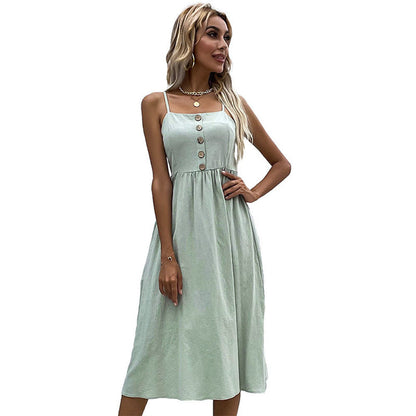 Elegantní midi letní šaty Zarusova z letní kolekce