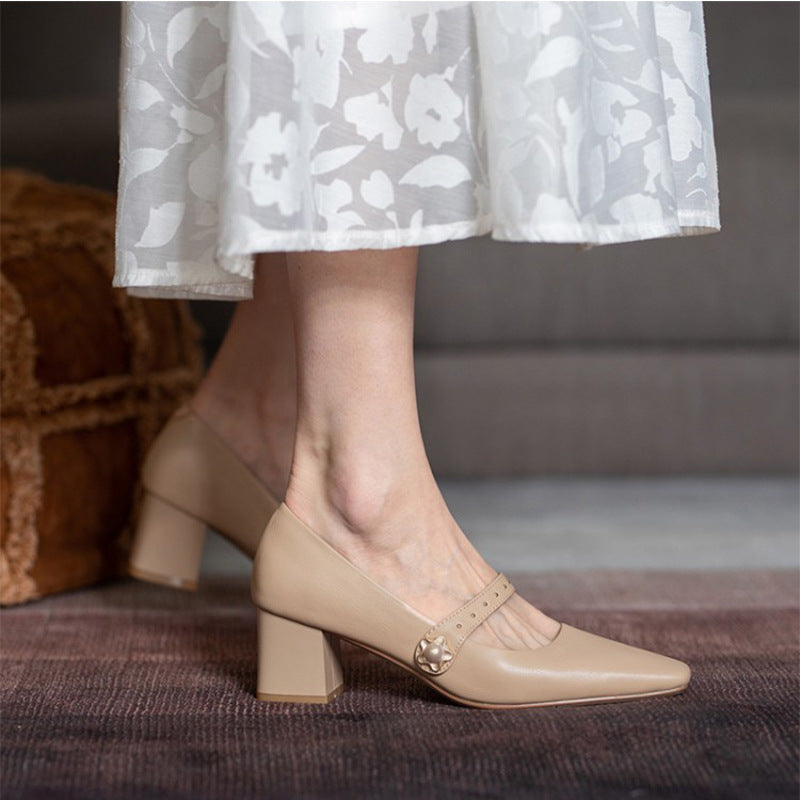 Classic Mary Jane Heels by Zarusova