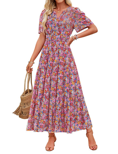 Květinové maxi šaty Zarusova Summer Comfort