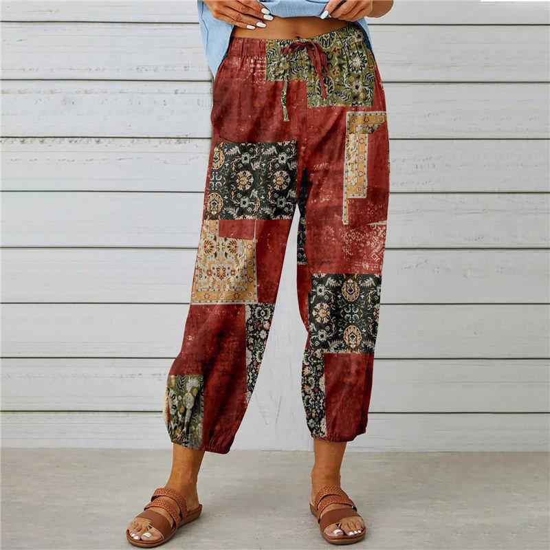 Boho Floral Zarusova Everyday Jumpsuit Pants