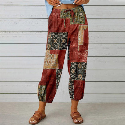 Boho Floral Zarusova Everyday Jumpsuit Pants