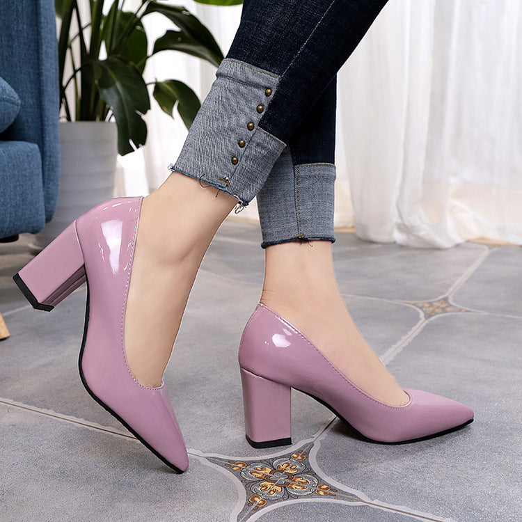 Chic Pointed Toe Heels by Zarusova