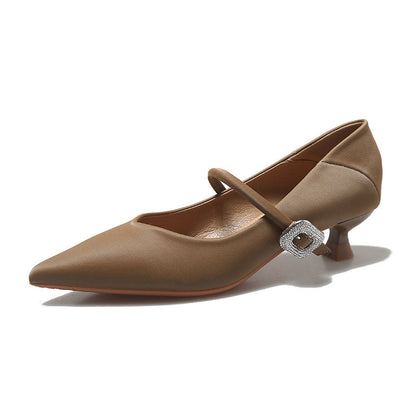 Elegantní kamínkové podpatky od Zarusova