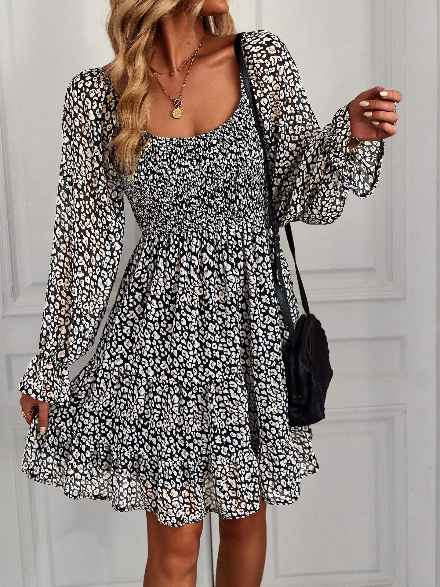 Boho květinové šaty Zarusova