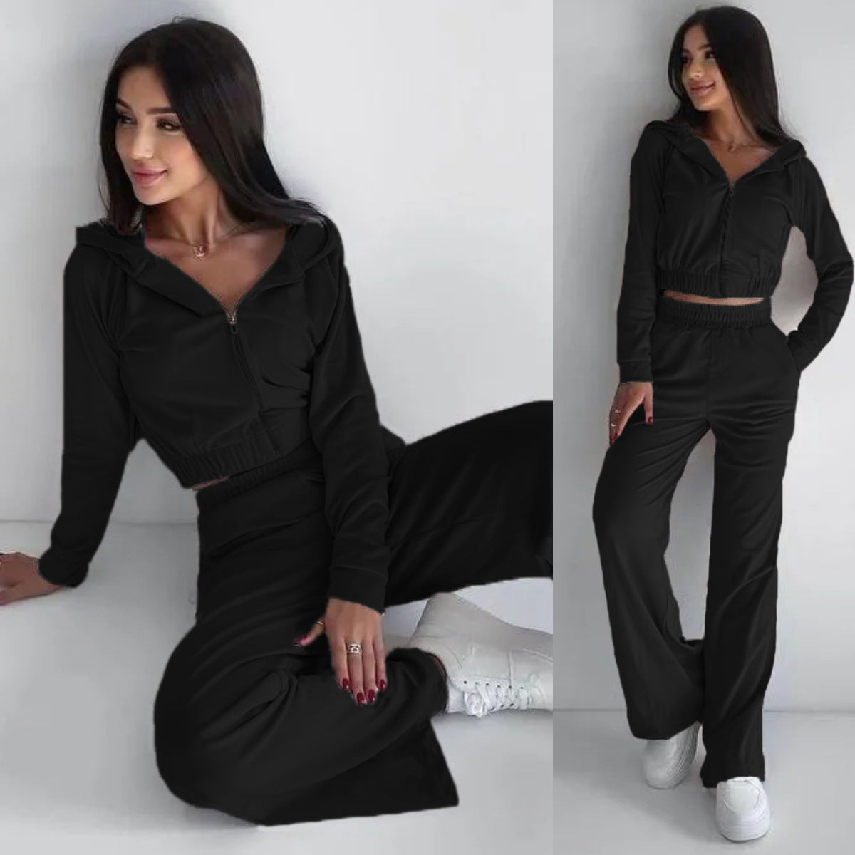 Elegantní dvoudílná mikina Zarusova do obývacího pokoje