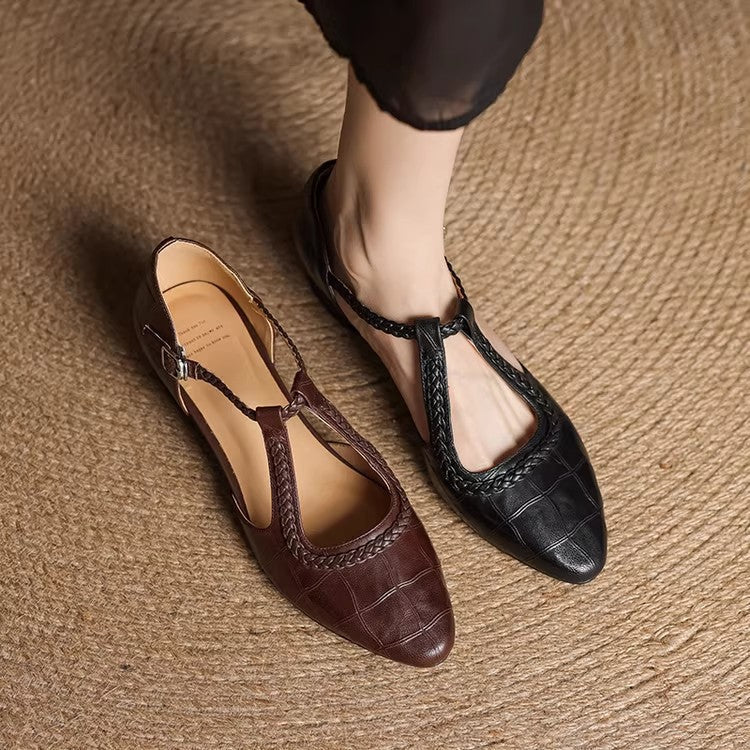 Retro Mary Jane Chunky Heels od Zarusova