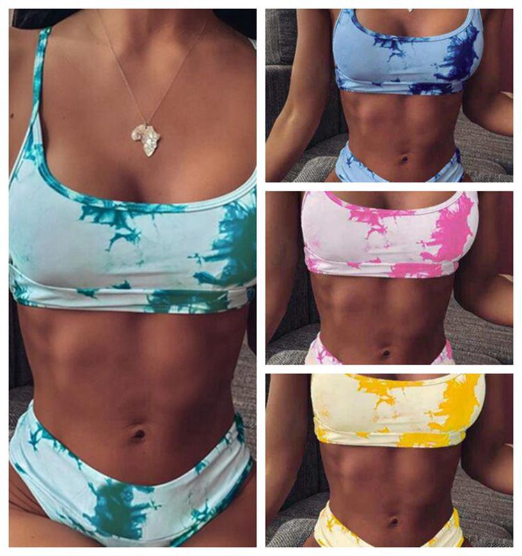 Gradient High Waist Bikini by Zarusova