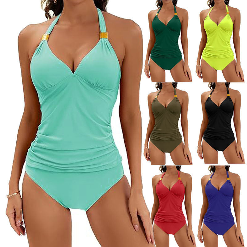 Chic Halter Bikini Set Zarusova Swimwear