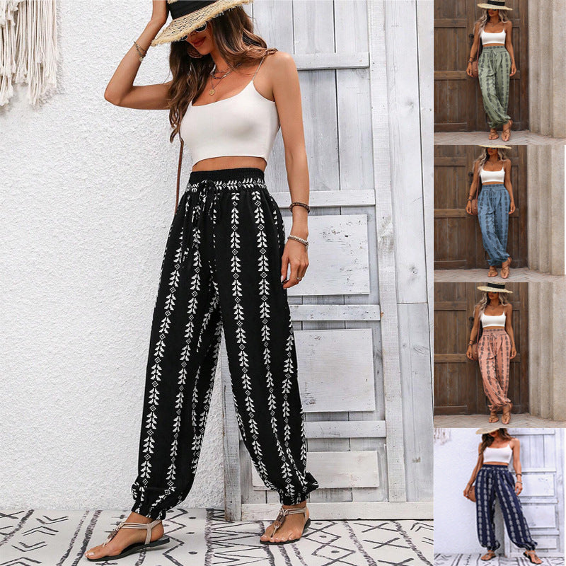 Boho Wide-Leg Pants by Zarusova