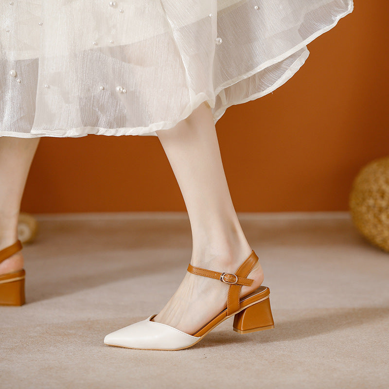 Chic Block Heel Pumps by Zarusova