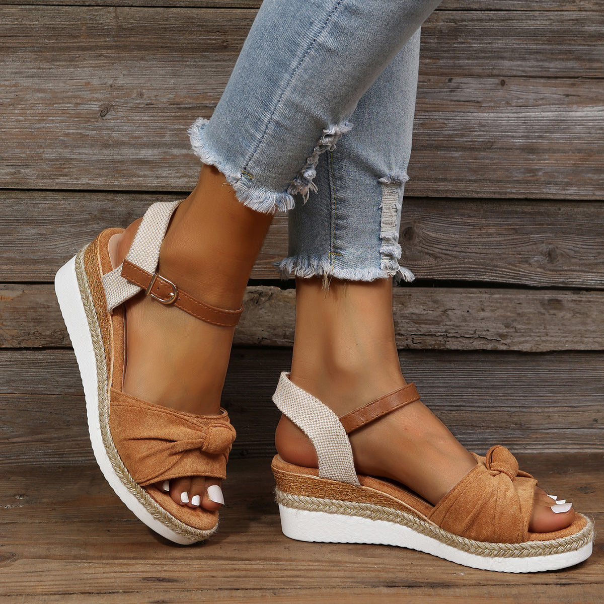 Chic Platform Sandals by Zarusova