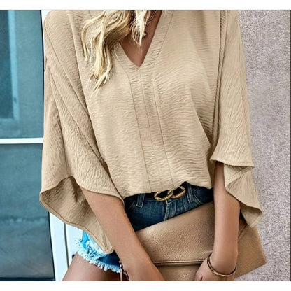 Elegantní volný šifonový top od Zarusova