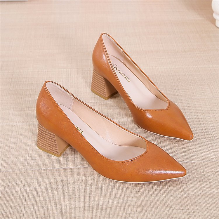 Chic Pointed Toe Heels by Zarusova