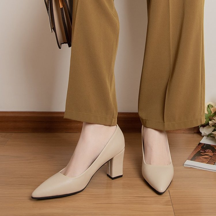 Chic Pointed High Heels by Zarusova