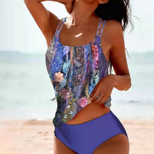 Retro High Waist Swimwear by Zarusova