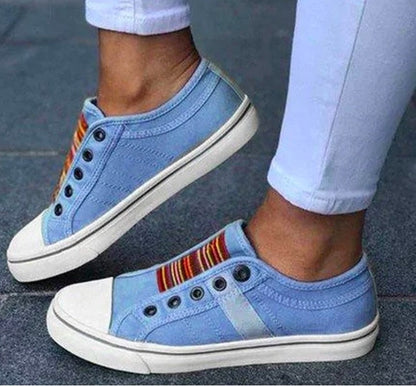 Plátěné tenisky Zarusova bez šněrování inspirované Pinterestem