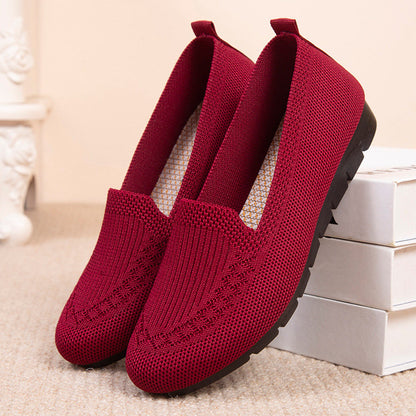 Breathable Zarusova Net Cloth Slip-On Shoes