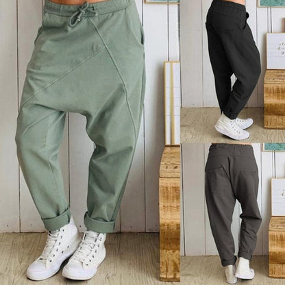 Relaxed Fit Zarusova Cotton Harem Pants