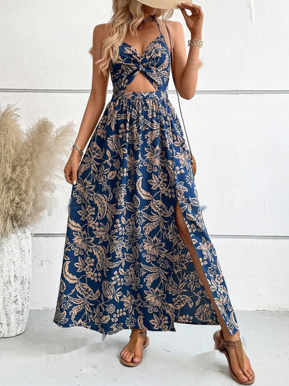 Elegantní midi šaty s výstřihem do V a plisovaným výstřihem Zarusova